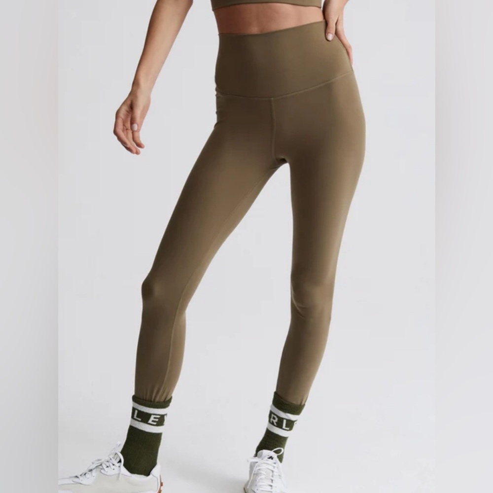 Varley always super high 25” legging xsmall in olive green